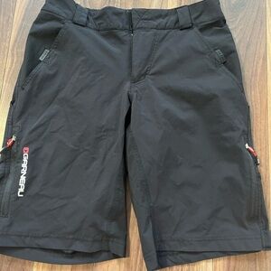 LOUIS GARNEAU Techfit MBT Shorts Men’s Black Size M Cycling